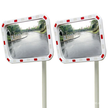 Outdoor Safety Reflective Square Rectangular Convex Mirror, Reflective Convex and Concave Mirror/